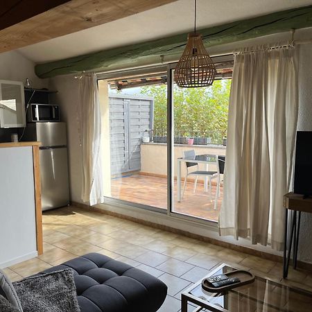 Duplex Lumineux Sur Gde Terrasse, Balneo Double, Parking Prive, Clim, Local Velos Entraigues-sur-la-Sorgue Luaran gambar